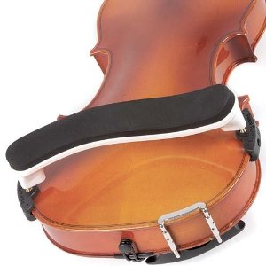 Everest White ES Series 1/4-1/10 Violin Adjustable Shoulder Rest